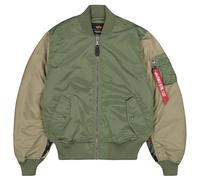 Veste MA-1 Camo Back Embroidery Bomber Alpha Industries - Sage Green XL