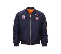 Fostex - Veste MA-1 Flight Jacket Enfant USAF XL - VAN OS - Bleu