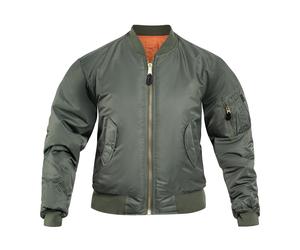Veste MA-1 Flyers Basic Mil-Tec - Olive 4XL