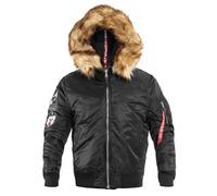 Veste MA-1 Hooded Arctic Alpha Industries - Black S