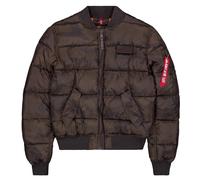 Alpha Industries Ma-1 Camo Bomber Jacket Marron M Homme
