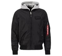 Veste MA-1 TT Hood Alpha Industries - Black 3XL