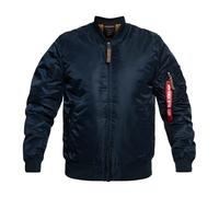 Alpha Industries Veste bomber MA-1 VF 59 Vintage Réplique Bleu Taille S