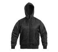 Brandit MA1, Sweat à capuche zippé L Noir/Noir Noir/Noir