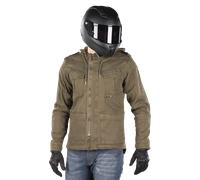 Macna Combat Veste textile de moto, vert, taille 3XL pour homme