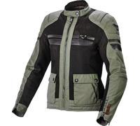 Macna Fluent Veste textile de moto pour femmes, vert, taille S