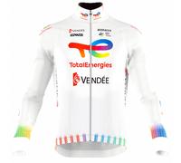 Veste maillot TEAM TOTALENERGIES Tempest 2025 blanc