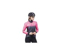 Veste manches longues femme ale gradient rose fluo noir