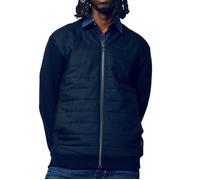 Kaporal, Pull pour Homme, Coupe Regular, Manches Longues, Col Montant, Modèle Boun, Couleur Navy, Taille L