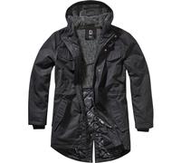 Brandit Marsh Lake Parka, veste en textile 3XL Noir Noir