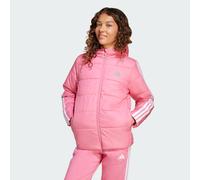 Veste matelassée 3 bandes Essentials Enfants Pink Fusion / White 15-16A