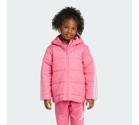 Veste matelassée 3bandes Essentials Enfants Pink Fusion / White 6-7A