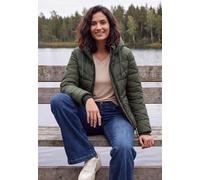 Veste matelassée à capuche et fermeture zip