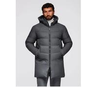 Veste matelassée à capuche - Ombre - Pour Homme - Gris S
