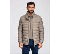 Veste matelassée à col montant - Ombre - Pour Homme - Beige foncé S