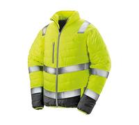 Veste Matelassée - Doudoune Sécurité Homme R325m - Jaune Fluo