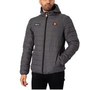 Veste matelassée - Ellesse - Lombardy - Gris - Capuche - Poches zippées - Écusson brodé S