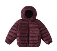 Veste Matelassée Enfant Fille en Duvet à Capuche Légère Doudoune Filles Manteau Blouson Garçon Chaud pour Hiver Manteaux et Blousons mi Saison Vêtement de Plein Air pour 2-14 Ans