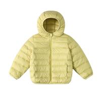 Veste Matelassée Enfant Fille en Duvet à Capuche Légère Doudoune Filles Manteau Blouson Garçon Chaud pour Hiver Manteaux et Blousons mi Saison Vêtement de Plein Air pour 2-14 Ans