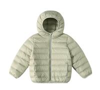 Veste Matelassée Enfant Fille en Duvet à Capuche Légère Doudoune Filles Manteau Blouson Garçon Chaud pour Hiver Manteaux et Blousons mi Saison Vêtement de Plein Air pour 2-14 Ans