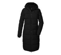 killtec Femme Manteau matelassé/fonctionnel en aspect duvet avec capuche KOW 56 WMN QLTD CT, schwarz, 38, 41810-000
