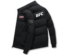Veste Matelassée Femme Légère Ultimate Fight, Blouson Chauffant Rembourrée Confortable, Matelassée pour la Randonnée et le Voy.age, Léger(Black,S)