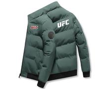 Veste Matelassée Femme Légère Ultimate Fight, Blouson Chauffant Rembourrée Confortable, Matelassée pour la Randonnée et le Voy.age, Léger(Green,XXL)
