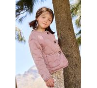 Veste matelassée fille doublée sherpa rose 10A