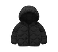 Veste Matelassée Fille en Duvet à Capuche Doudoune Enfant Unisexe Légère Puffer Jacket Manteau Blouson Garçon Chaud pour Hiver Manteaux et Blousons Vêtement de Plein Air pour 2-8 Ans