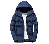 Veste Matelassée Homme Hiver À Capuche Grande Taille Blouson Manteau Et Avec Capuche D'Hiver Chic Classique Thermique Doudoune Homme Veste Jott