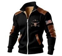 Veste Matelassée Homme sans Manche Hommes Bombardier Pluie Taille Roi Pied Paillettes Intersaison Gothique Indienne Steampunk Polyester Jeune 46 Alpin Une Gadget Customisé Léopard