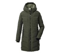 killtec Fille Kow 219 Grls Qltd Manteau Matelassé/fonctionnel En Aspect Duvet Avec Capuche, Dark Olive, 164 EU