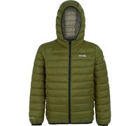 Veste matelassée polyamide marizion vert néphrite / blanc cassé 3/4A