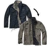 Brandit Twister Homme Veste mi-saison noir/olive 3XL 100% Coton