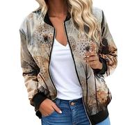 Veste Mi Saison Femme Veste Femme Mi Saison Blouson Blanche Matelassé Moto Ete Bomber Legere Manteau Printemps Bleu Marine Décontractée Noir Courte Carreaux Bombers Été 2Xl Beige Chic Légère Leopard