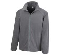 Veste Microfleece Unie À Zip Complet Fleece Extérieur Manteau Hommes Femmes
