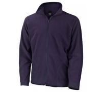 Veste Microfleece Unie À Zip Complet Fleece Extérieur Manteau Hommes Femmes