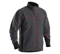 Veste micropolaire Gris-Anthracite/Rouge 49951010 - Taille au choix