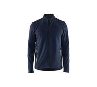 Veste de travail micropolaire Blaklader bleu marine/jaune taille M tour de poitrine 98 cm