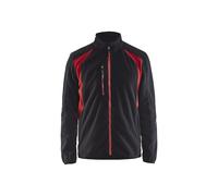 Veste micropolaire Blåkläder 4730 Noir/Rouge Blaklader - 473025109956 4XL