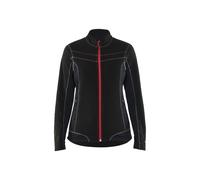Veste micropolaire femme Blåkläder 4924 Noir/Rouge Blaklader - 492410109956 S
