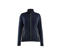 Veste micropolaire femme Noir-Rouge-XXL 476610109956