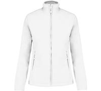 Veste Micropolaire Zippée - Femme - K907 - Blanc