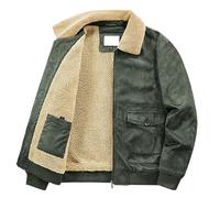 Veste militaire d'hiver pour homme - Manteau tactique en polaire Sherpa avec poches, veste cargo rembourrée épaisse en coton chaud, gris, 4XL