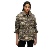 Superdry Embellished M65 Military Jacket Vert S Femme