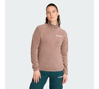 Adidas Veste polaire Terrex Multi Essentials demi-zip Marron Femme XL