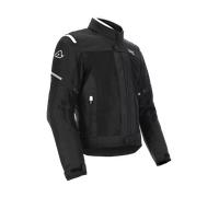 Acerbis Ruby, veste textile imperméable XL Noir/Blanc Noir/Blanc