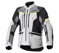 Alpinestars Bogotá Pro, veste textile Drystar 3XL Gris Clair/Gris Foncé/Jaune Néon Gris Clair/Gris Foncé/Jaune Néon