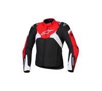 Alpinestars Honda Stella T-Jaws V4 imperméable dames moto textile veste, noir-rouge, taille XS pour femmes