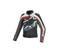 Veste Moto Alpinestars Idles Blanc cassé/rouge flamme/noirM Blanc cassé,rouge flamme,noir